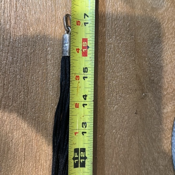 Turquoise Sterling Silver Native American Signed Necklace - Picture 9 of 9